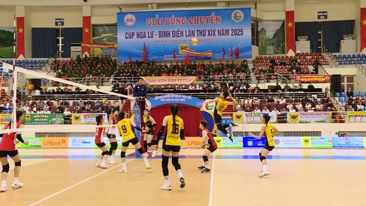 giải bóng chuyền cúp hoa lư